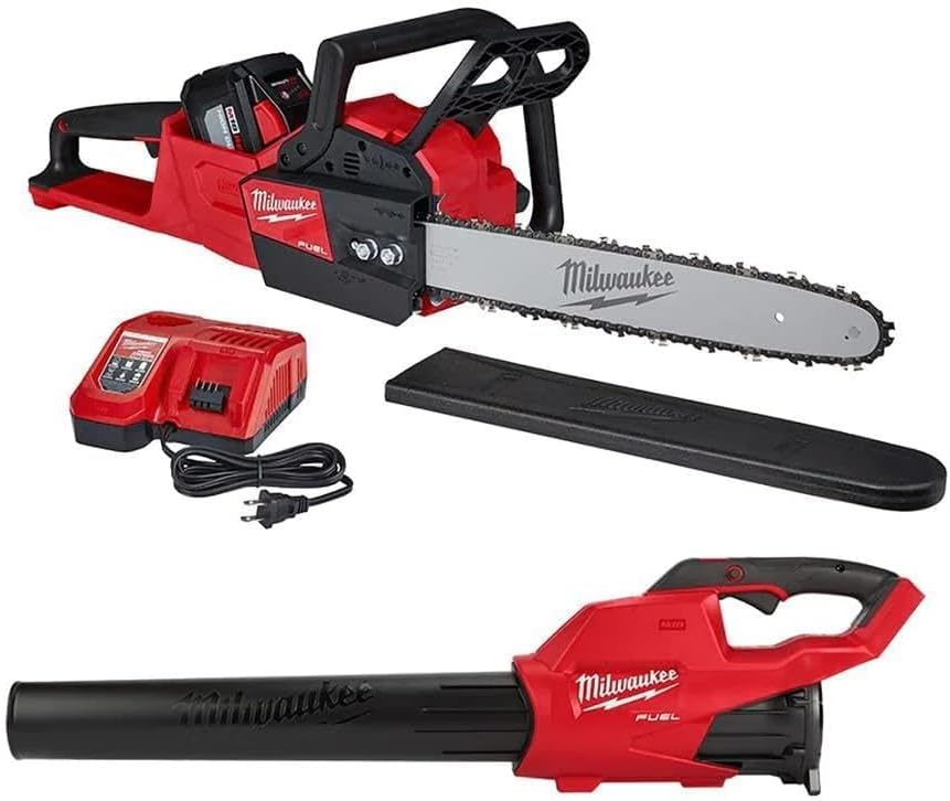 Milwaukee M18 Fuel 16 in. chainsaw kit with blower