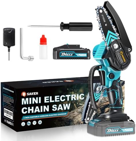 Saker Mini Chainsaw Cordless (B0947XLWFW)
