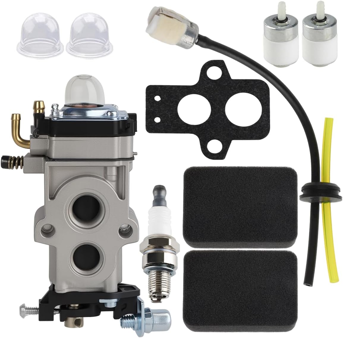 Huztl 150BT Carburetor Air Filter Kit for Husqvarna 350BT 360BT 560BTS 150BF 350BF 560BFS 150 BT (Before 2022) Backpack Leaf Blower Parts 502845001 581155801