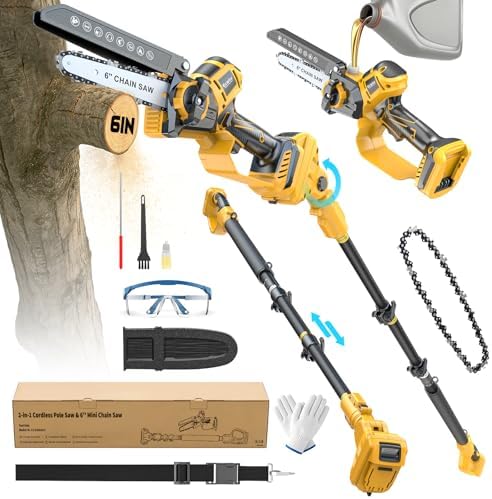 Ecarke 2-in-1 Pole Saw (B0G4M18NLF)